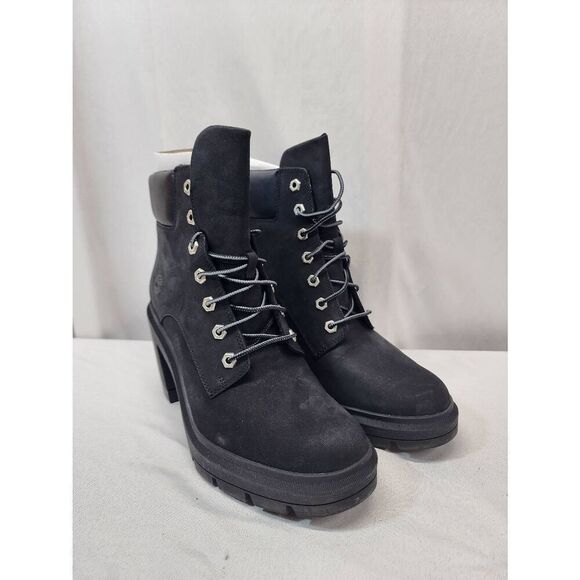 Timberland Size 11 Womens Boots Allington Heights 6 Inch Casual Ankle Lace Up Nu - Picture 1 of 8